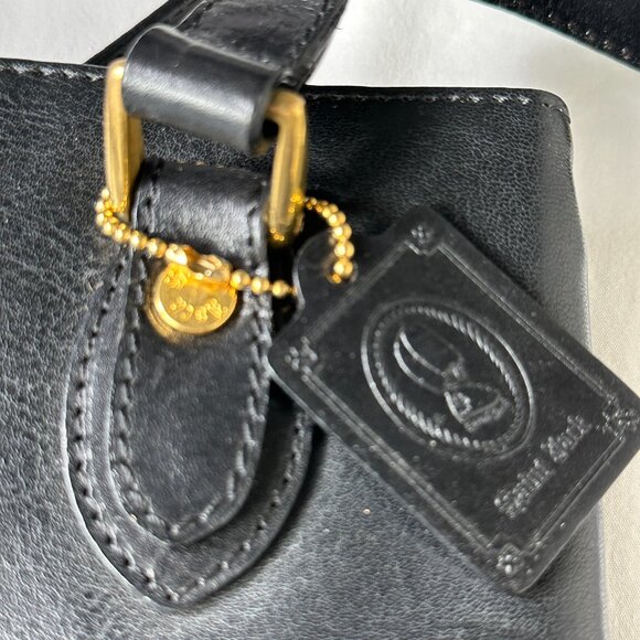 NEW Black Genuine Leather Shoulder Bag - Picture 7 of 12